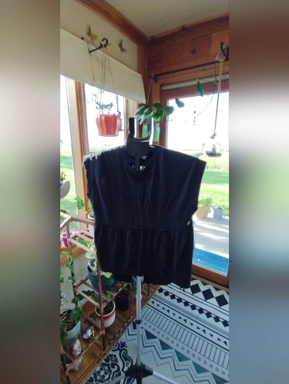 NWT! Xs American Eagle Sunchasers Tie Back Babydoll Top